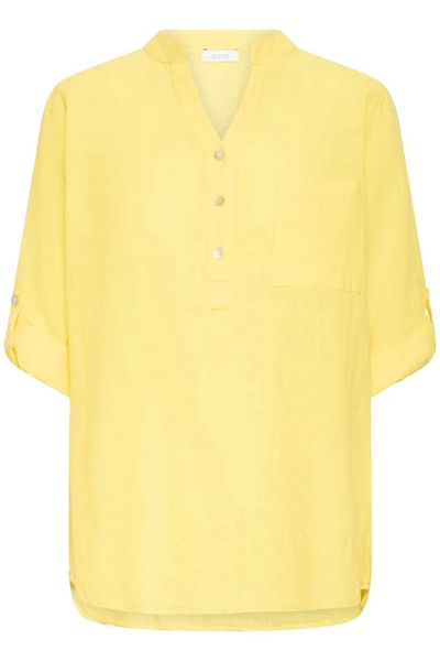 Sbalexa Solid Blouse 2 Popcorn