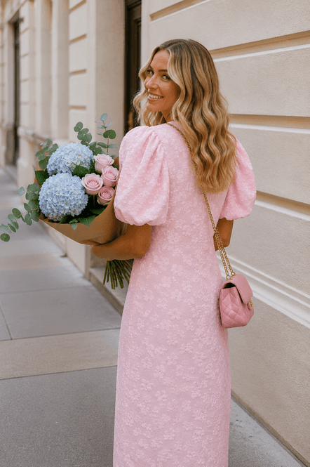 Hovedbilde Vero Moda Vmfia Midikjole Blomstrete Festkjole ...