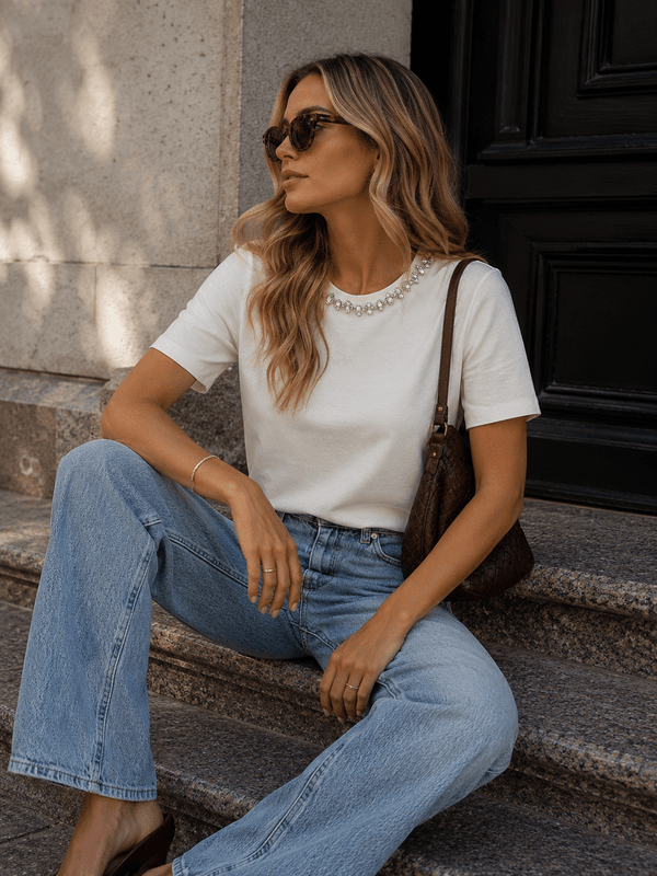 Only Onljolly T-shirt Diamond Offwhite (Forhåndsbestilling)