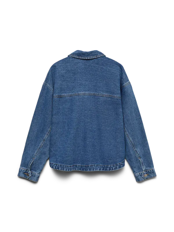 Vero Moda Vmjamie Denim Shacket Medium Blue