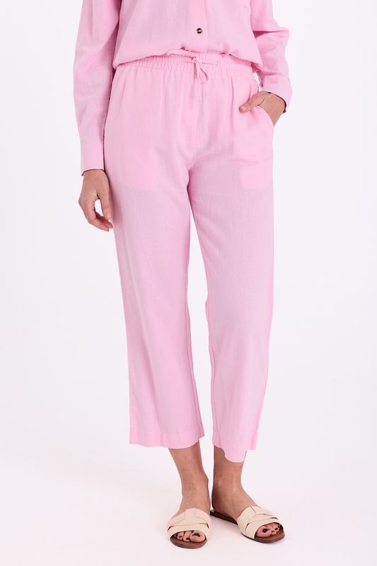Freequent Fqlava Ankle Pants Rosa