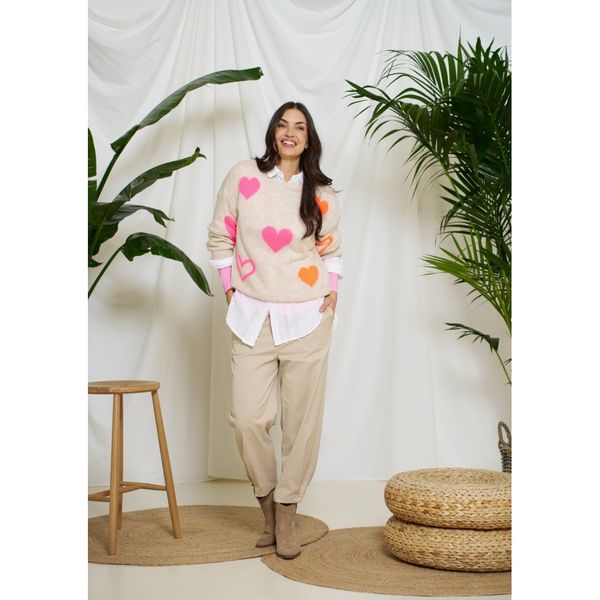 Mdcamarante Knit Pink/Orange 
