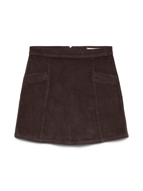 Vero Moda Vmkata Cordskjørt Brun