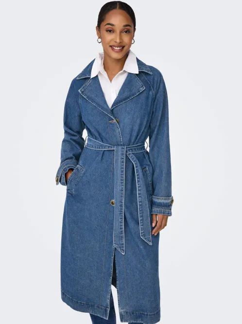 Hovedbilde Only Onlmalou Denim Trenchcoat