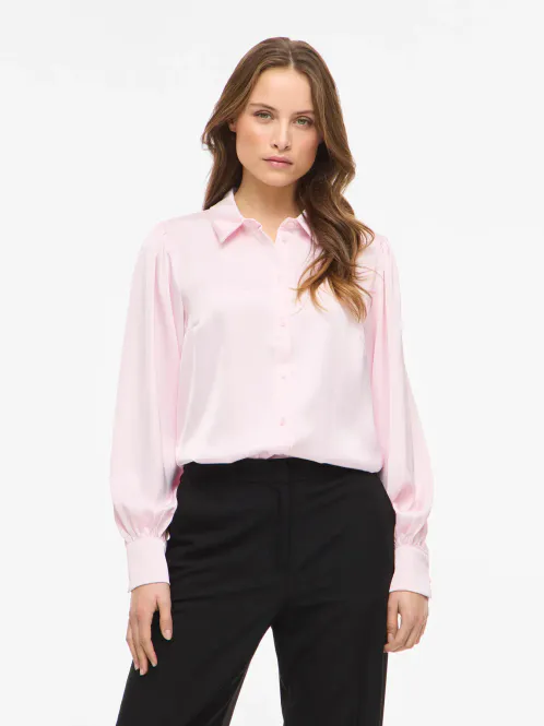 Hovedbilde Vila Vienna Sateng Bluse Rosa