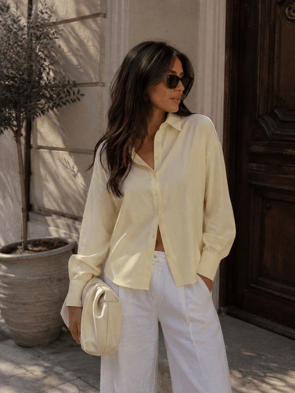 Vero Moda Vmmelaney Skjorte Gul