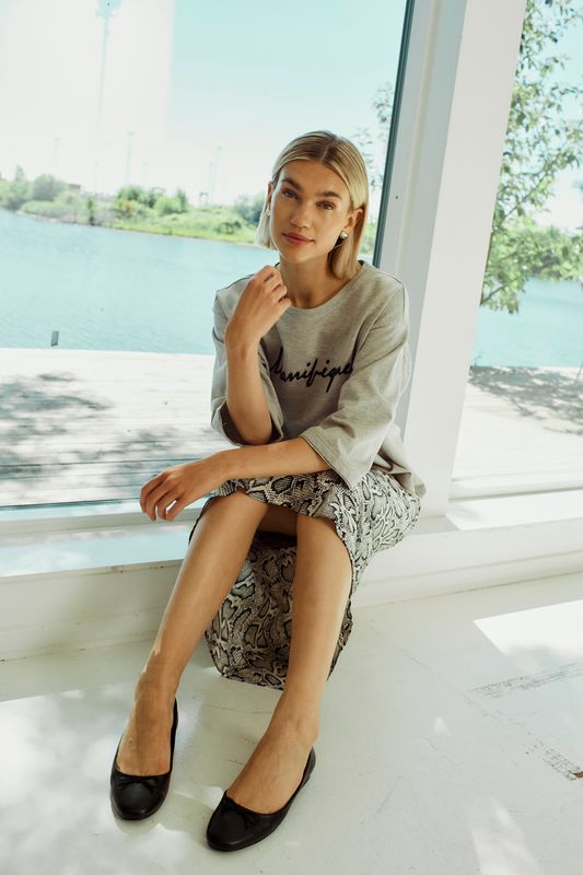 Fqkassy Pullover Light Grey