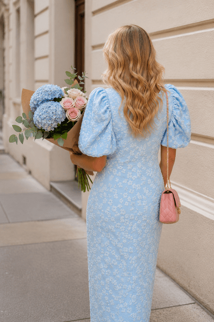 Hovedbilde Vero Moda Vmfia Midikjole Blomstrete Festkjole ...