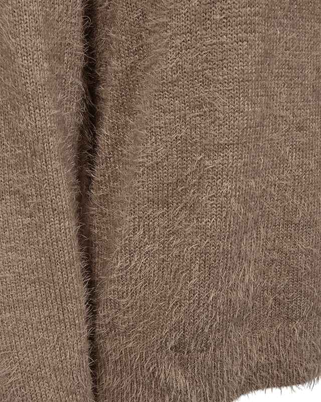 Freequent Fqcat Myk Fluffy Genser Beige