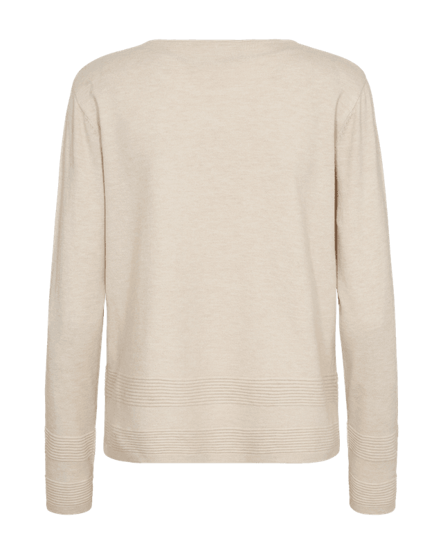 Fqflow Pullover Moonebeam Melange 
