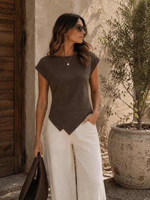 Hovedbilde Vero Moda Vmmille Top Brun