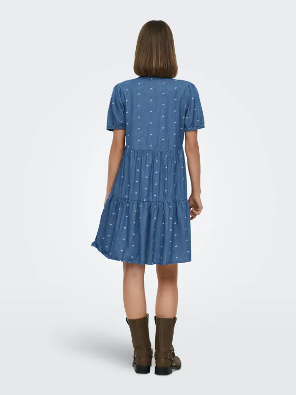 Only Nova Azure Denimkjole 
