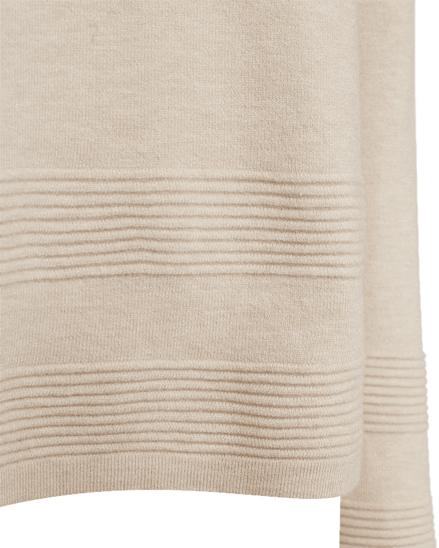 Fqflow Pullover Moonebeam Melange 