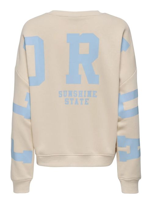 Hovedbilde Only Onlsweat Beige/Blå Loose Fit Genser 