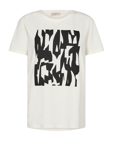 Bilde av Fqfenjal Tee 29 Offwhite/Black