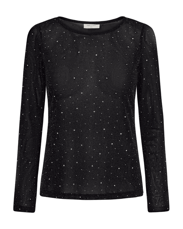 Freequent Fqisso Glittertopp Svart