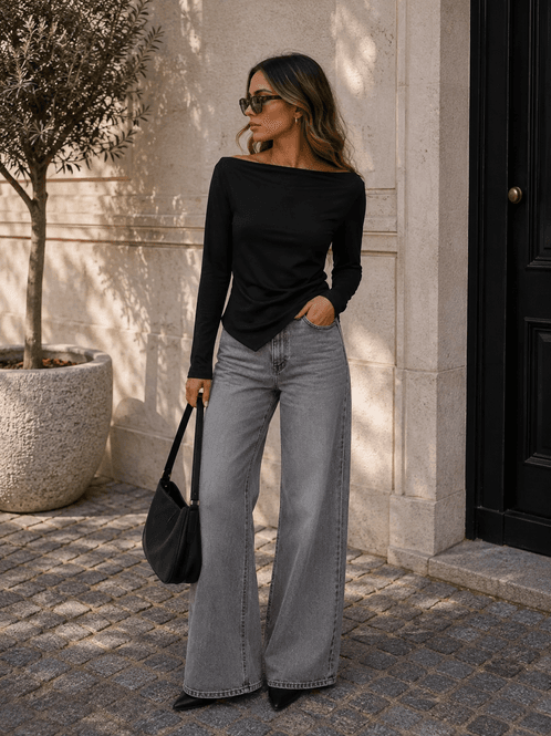 Hovedbilde Only Onlmadison Blush High Waist Wide Jeans Light ...
